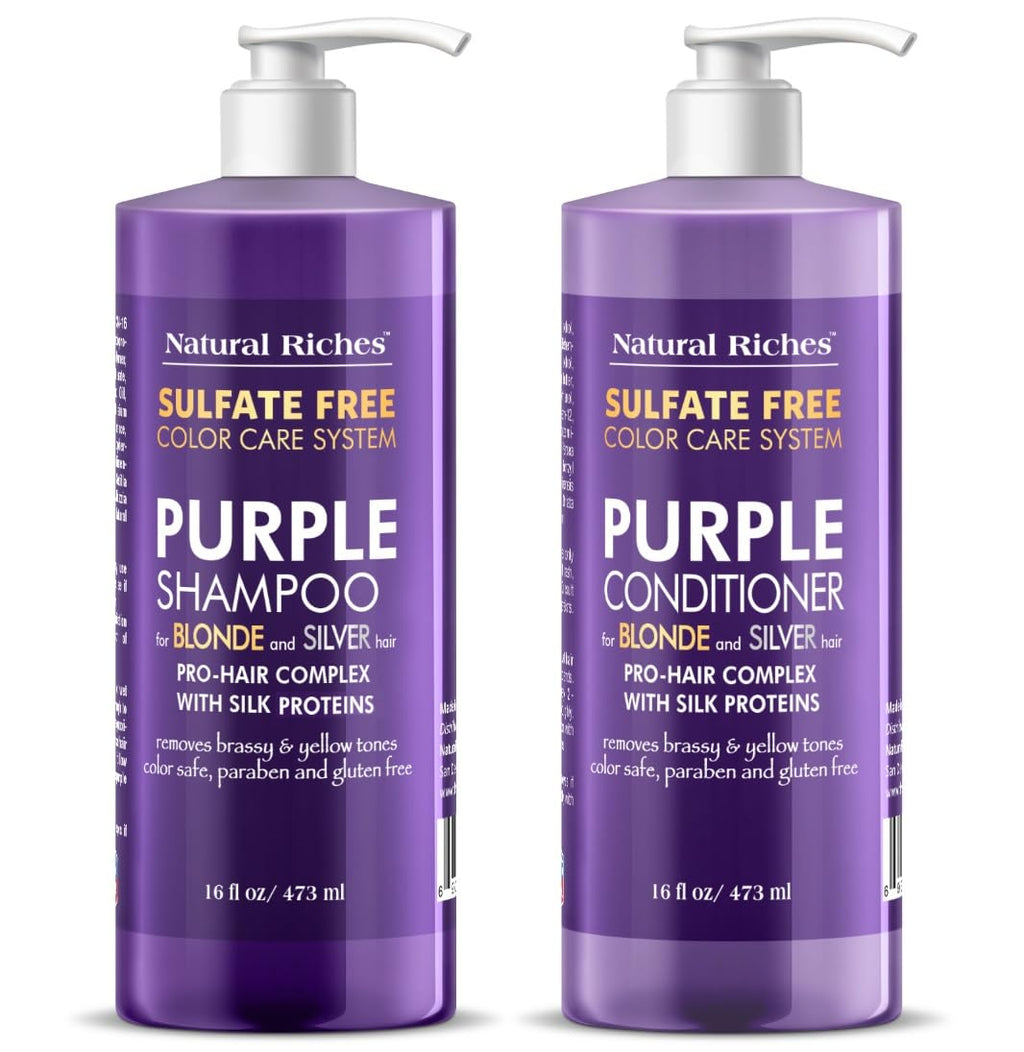 Natural Brilliance Purple Shampoo & Conditioner Set™