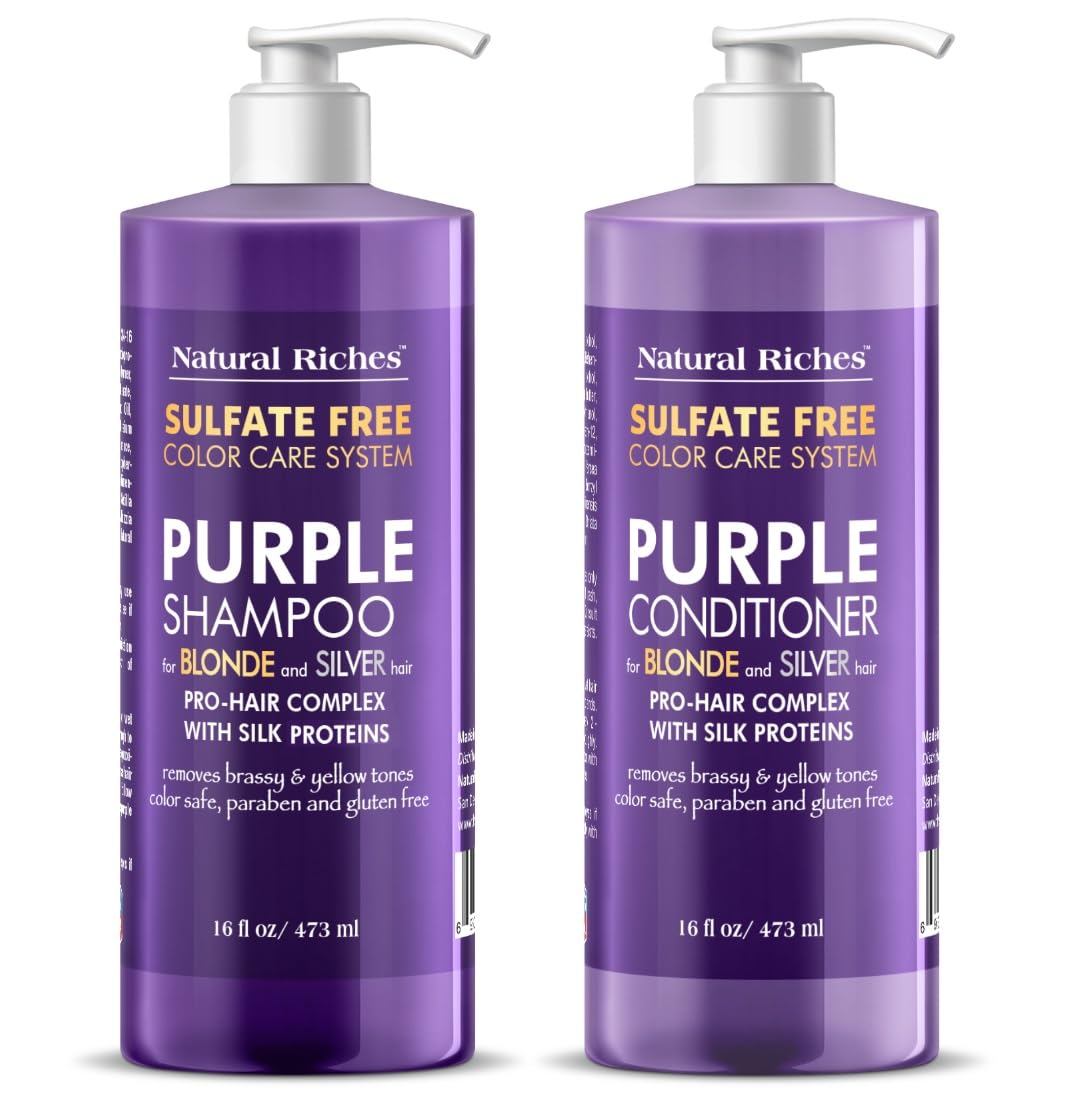 Natural Brilliance Purple Shampoo & Conditioner Set™