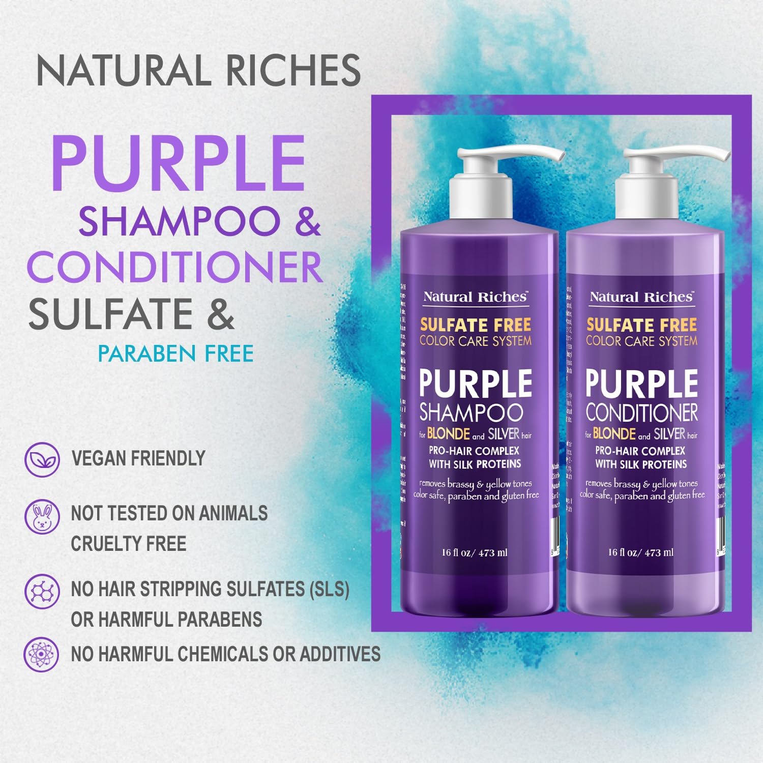 Natural Brilliance Purple Shampoo & Conditioner Set™