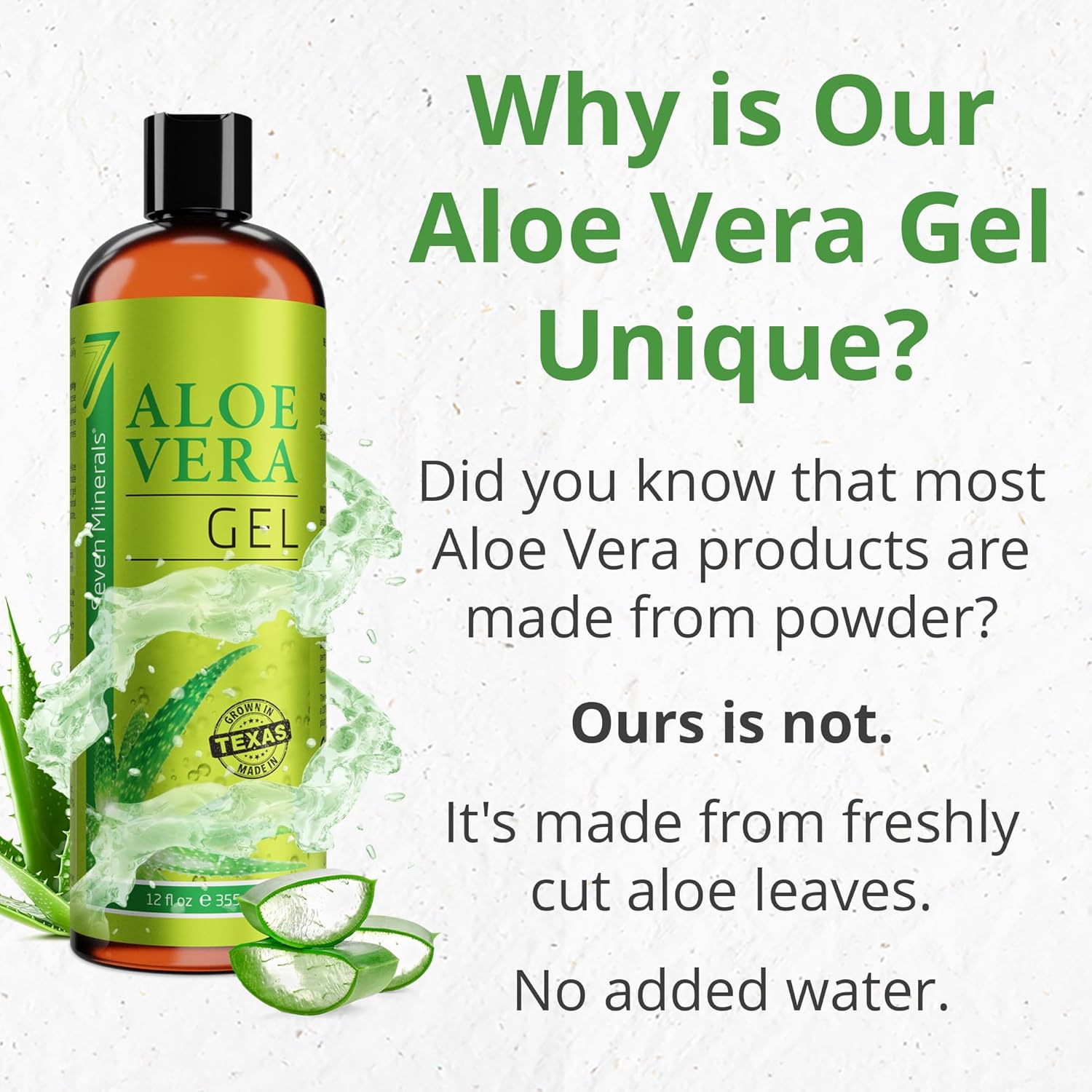 Pure Organic Aloe Vera Gel™