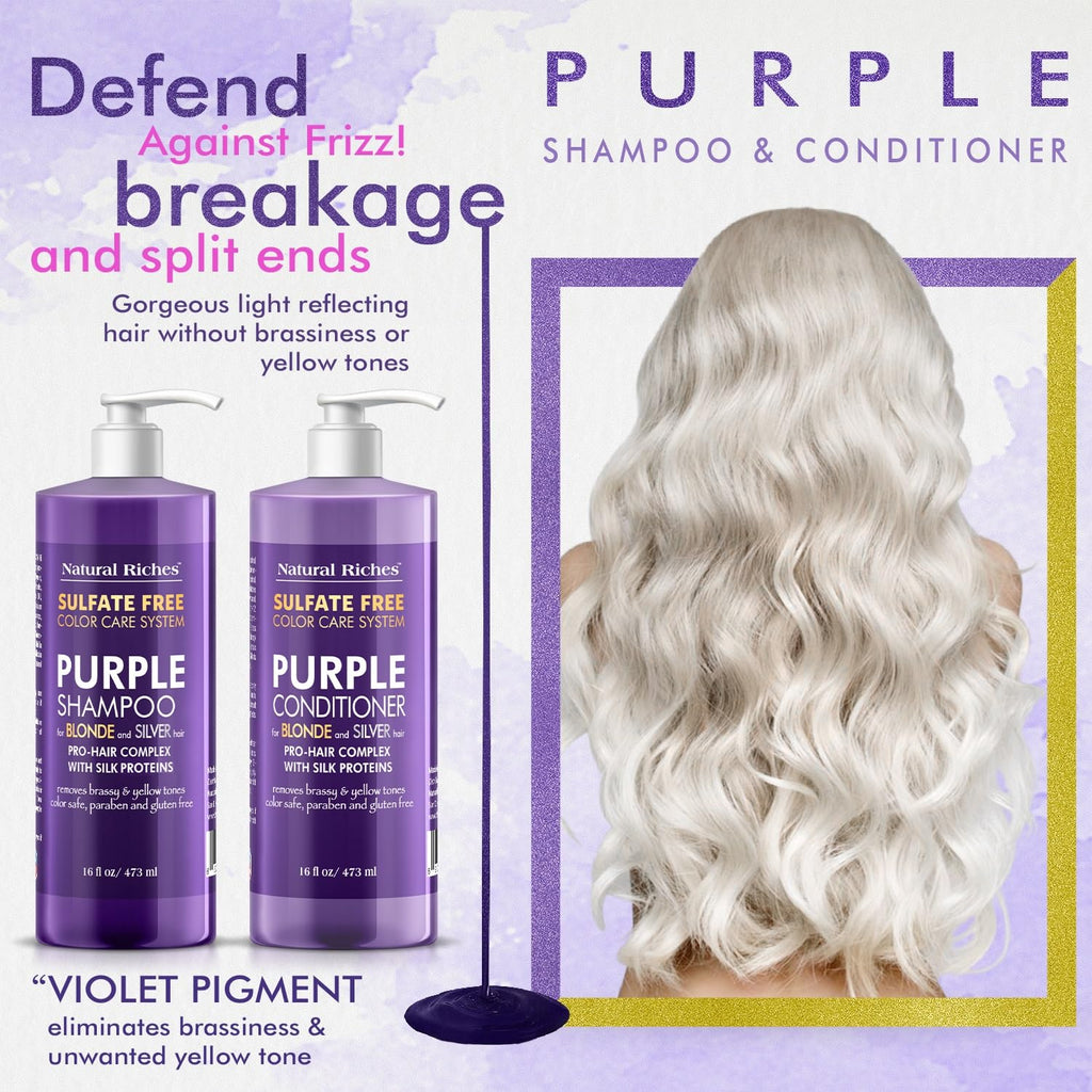 Natural Brilliance Purple Shampoo & Conditioner Set™