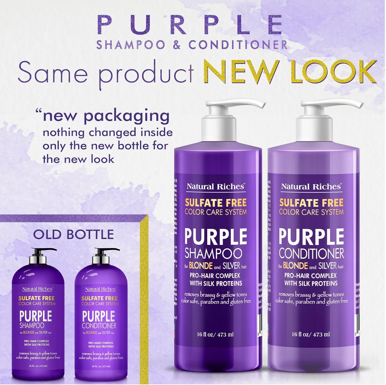 Natural Brilliance Purple Shampoo & Conditioner Set™